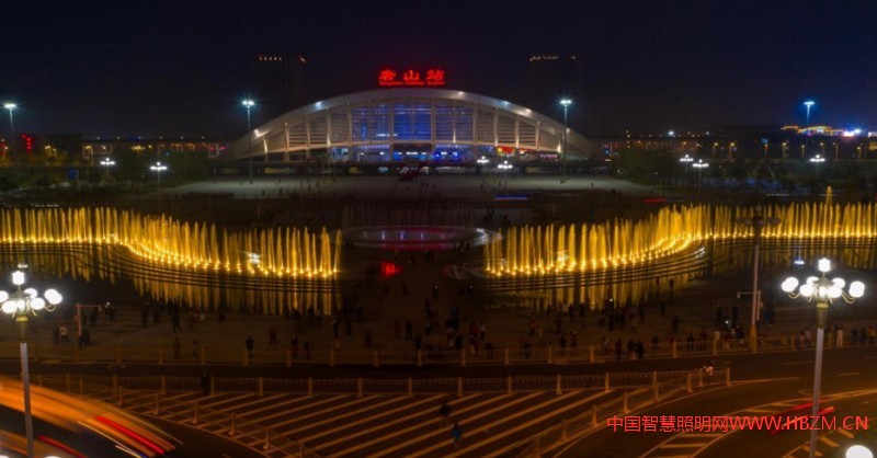 燈光璀璨映繁華 （優(yōu)秀獎(jiǎng)） 攝影者：唐山市路燈管理所 劉維鋒