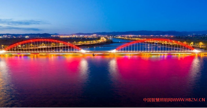 雙虹臥波 （優(yōu)秀獎(jiǎng)） 攝影者：張家口市夜景照明管理中心 閆茂亭