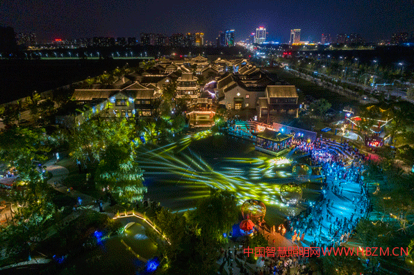 嘉善越里光影節(jié)實(shí)景鳥瞰
