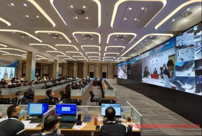 坐落于北京冬奧組委首鋼辦公區(qū)的主運(yùn)行中心