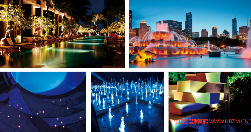  水下燈照明效果